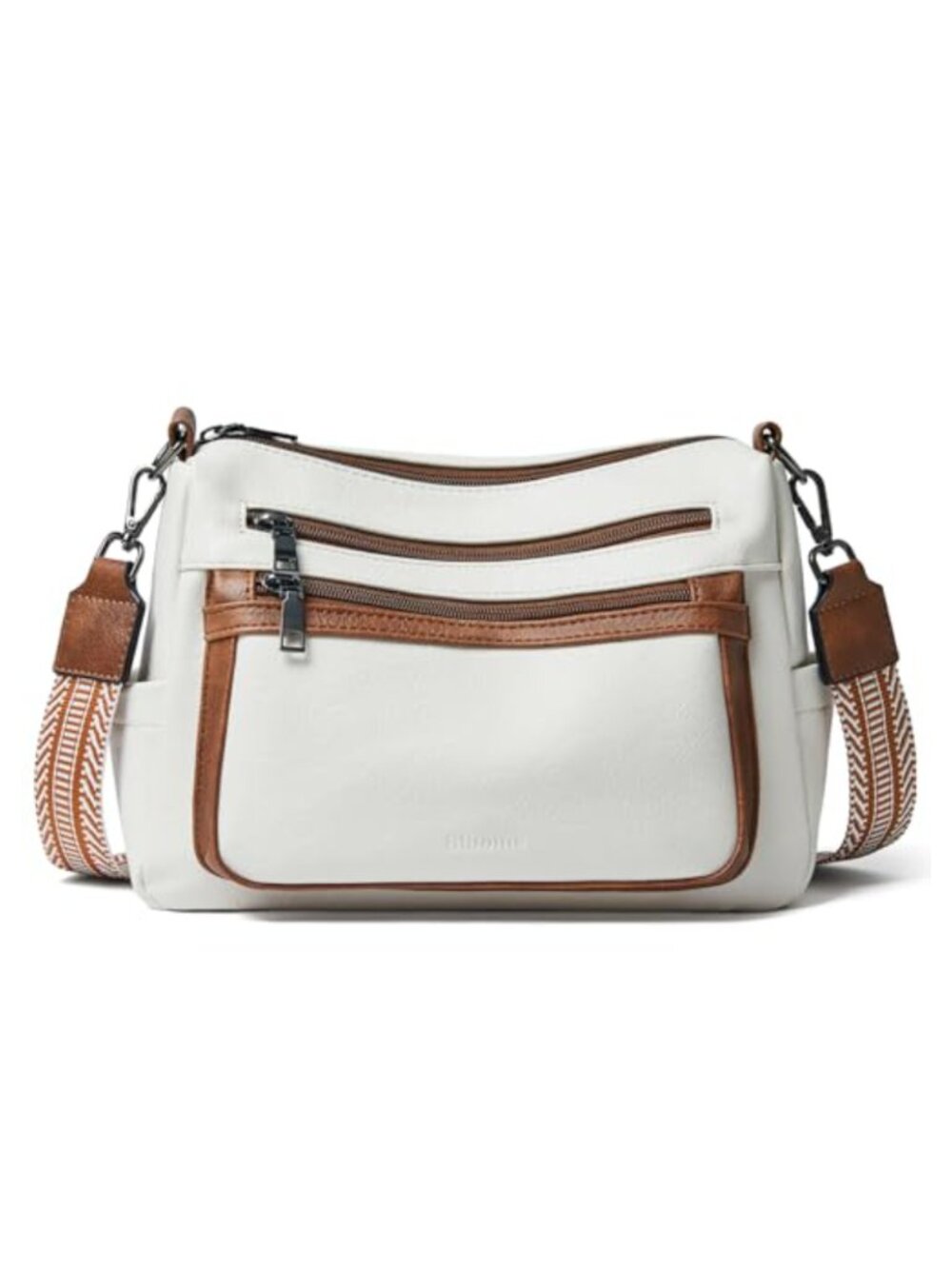 7L Crossbody Purse for Women Vegan Leather Shoulder Bag Adjustable Strap
